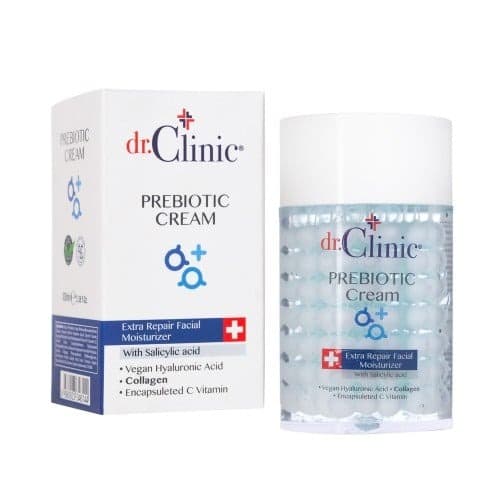 DR CLINIC Prebiotic Cream Extra Repair Moisturizer with Salicylic Acid كريم مرطب للبشرة بالسالسلك أسد