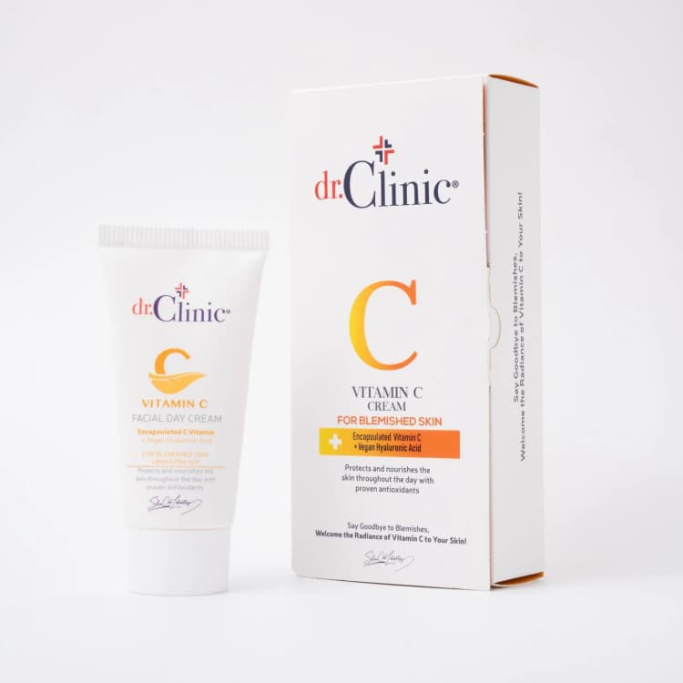 dr Clinic Vitamin C Cream For Blemished Skin - 50ml | دكتور كلينك كريم فيتامين سي - 50 مل‏