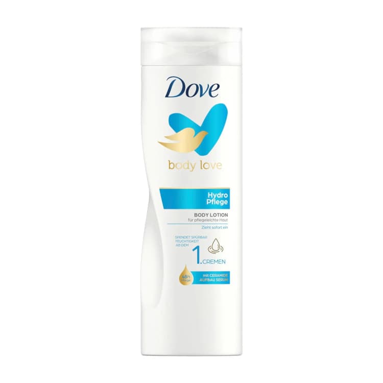 لوشن الجسم دوف بودي لاف هيدرو بفيج (Dove Body Love Hydro Pflege).