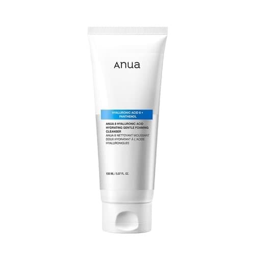 Anua – 8 Hyaluronic Acid Hydrating Gentle Foaming Cleanser 150ml أنوا – 8 منظف رغوي لطيف ومرطب بحمض الهيالورونيك