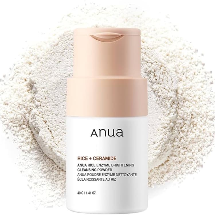ANUA RICE ENZYME BRIGHTENING CLEANSING POWDER - 40G | أنوا بودرة منظفة و مفتحة للوجه بأنزيمات الأرز - 40 غرام