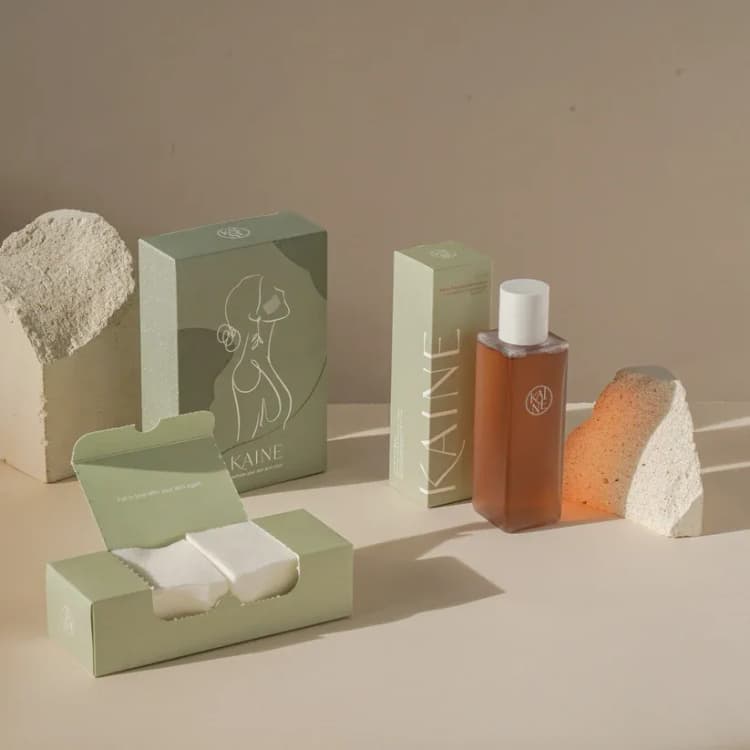 Kombu Balancing Ampoule Toner Cotton Pads Set سيت كومبو تونر مع قطن