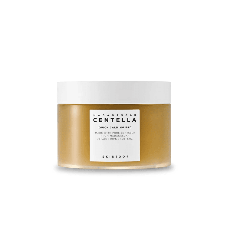 SKIN1004 MADAGASCAR CENTELLA QUICK CALMING PAD منظفات قطنية لتهدئة سريعة من مستخلص السينتيلا