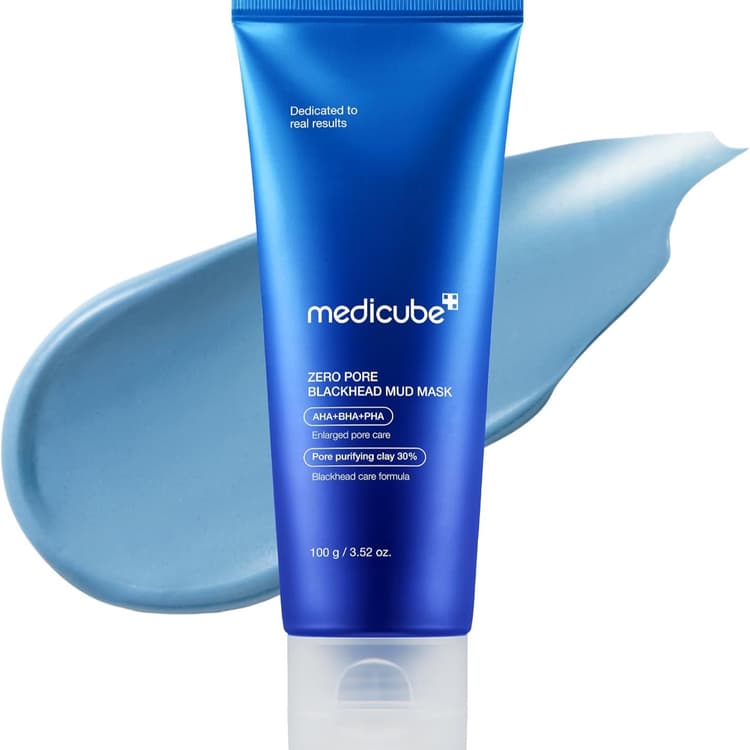 Medicube ZERO PORE BLACKHEAD MUD MASK ماسك الطين لإزالة الرؤوس السوداء وتنظيف المسام