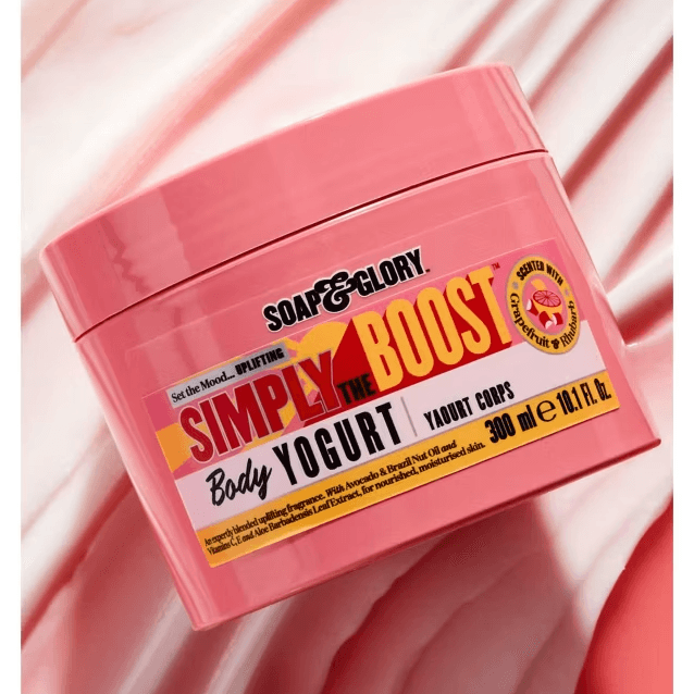 زبادي الجسم    Soap & Glory Simply the Boost Body Yogurt Moisturiser 300ml