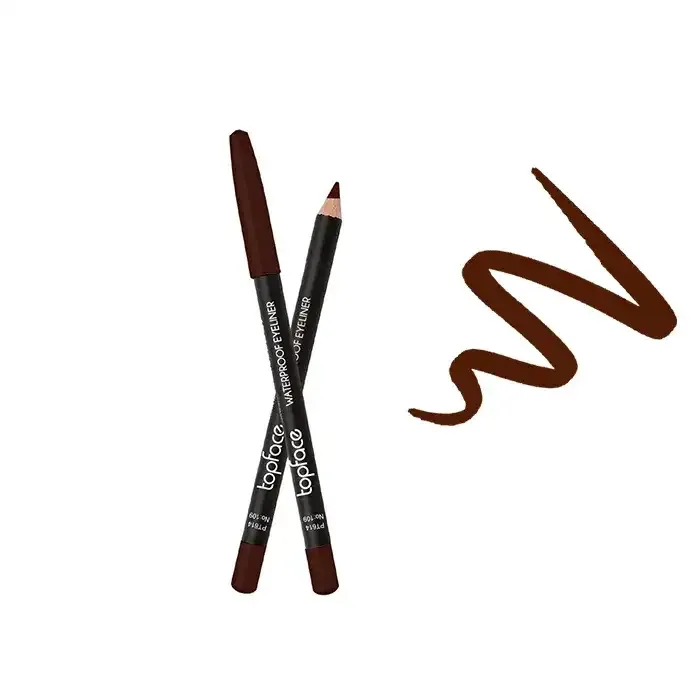 قلم كحل تحديد العين بيرفكت مقاوم للماء من توب فيس 109